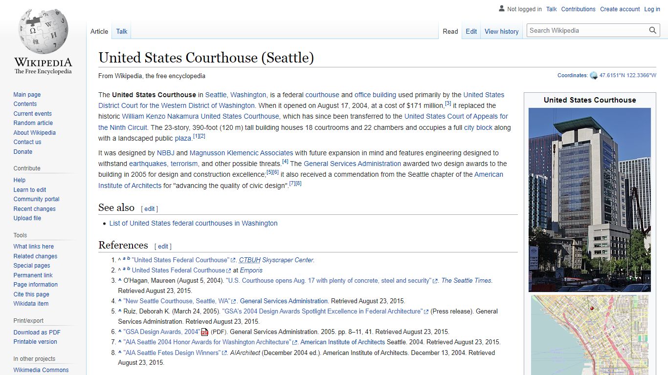 United States Courthouse (Seattle) - Wikipedia